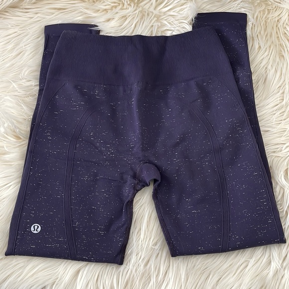 lululemon athletica Pants - Lululemon Seamless Leggings Dark Blue